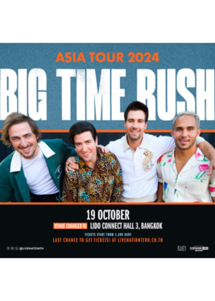 Big Time Rush Bangkok Concert｜Big Time Rush Asia Tour 2024
