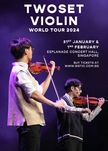TwoSet Violin World Tour 2024 | Concert | Esplanade