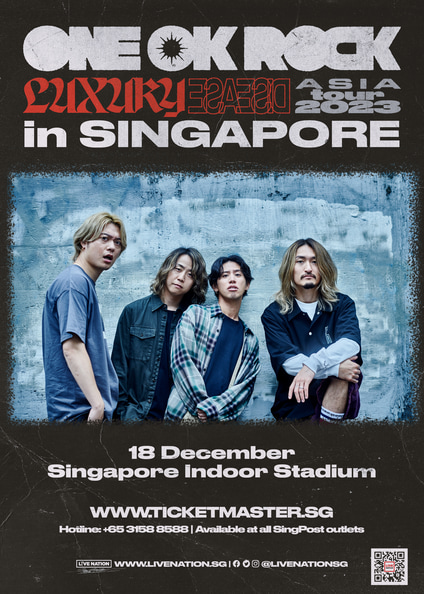 one ok rock asia tour 2023 singapore