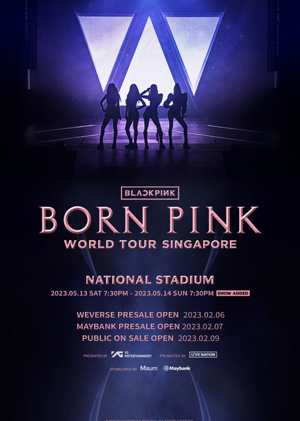 BLACKPINK Concert | BORN PINK WORLD TOUR 2023 | Singapore