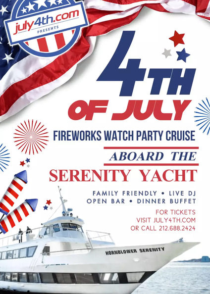 fourth of july family cruise nyc
