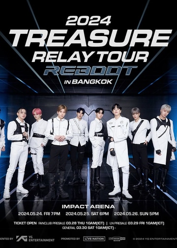 品質満点 2024 Treasure RELAY TOUR [REBOOT] IN BANGKOK | Concert アイドル