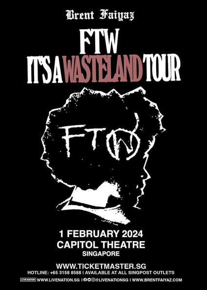 Brent Faiyaz Singapore Concert 2024 | It's A Wasteland Tour