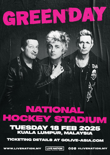 Green Day Concert 2025 Kuala Lumpur｜National Hockey Stadium