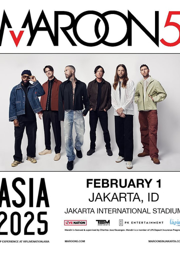Maroon 5 in Asia 2025 - Jakarta | Concert