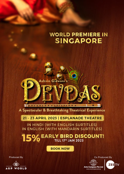 Ashvin Gidwani's Devdas – The Musical | Theatre | Esplanade