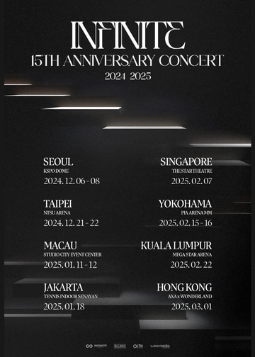 本物 15TH INFINITE 2025 - 2024 ANNIVERSARY SEOUL IN CONCERT K-POP・アジア