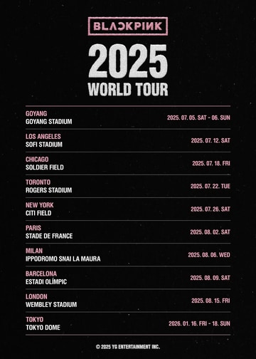 2025 BLACKPINK(ブルピン) WORLD TOUR IN GOYANG -