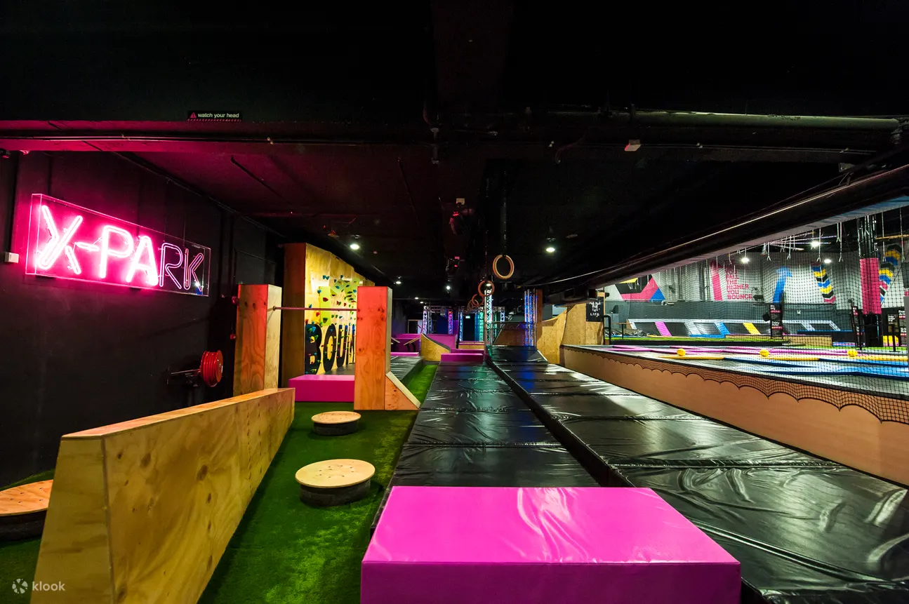 BOUNCE Singapore X-Park and trampoline activities for older kids