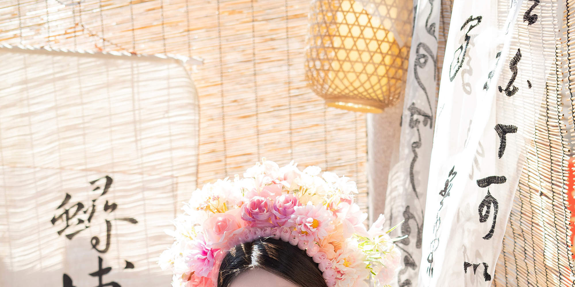 Fleurs en épingle à cheveux