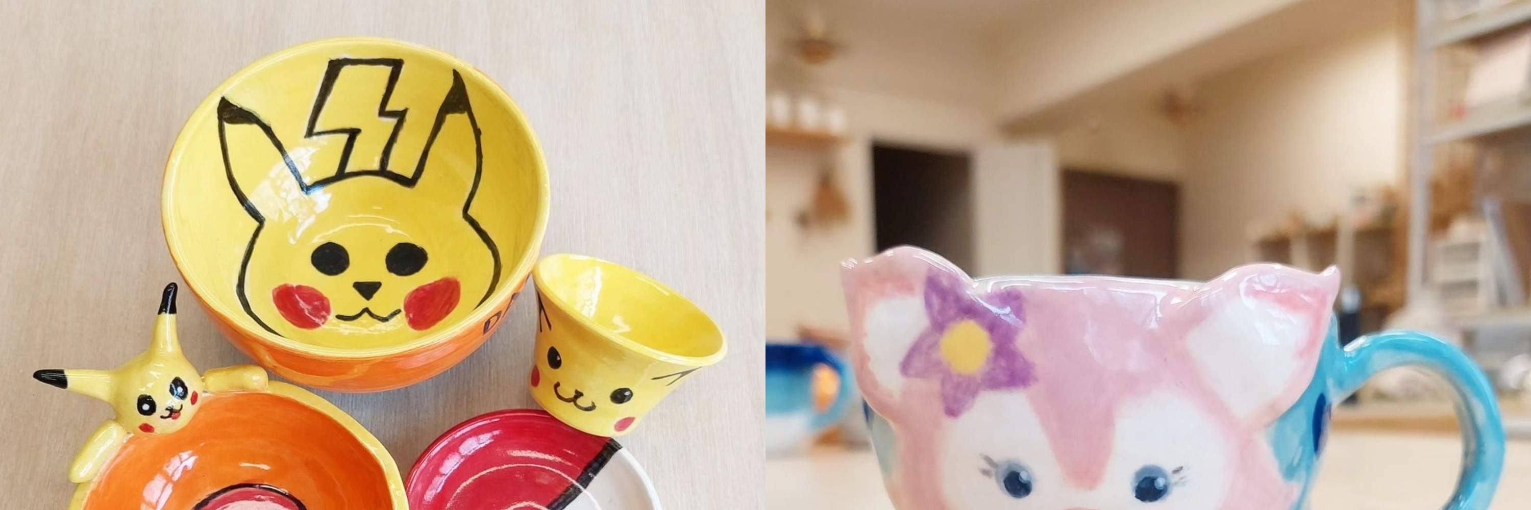 CC ART STUDIO - Parent-child ceramics class｜Parent-child drawing or kneading experience｜Parent-child ceramic painting workshop｜Prince