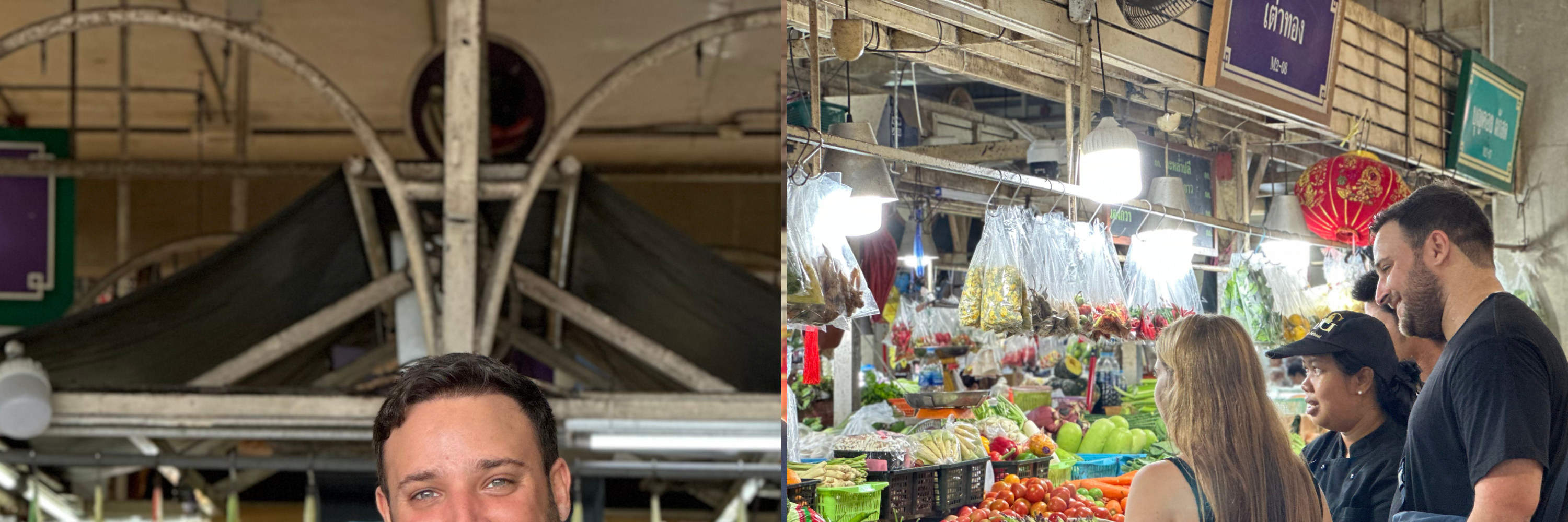 从逛市场开始您的课程，品尝真正的泰国文化。