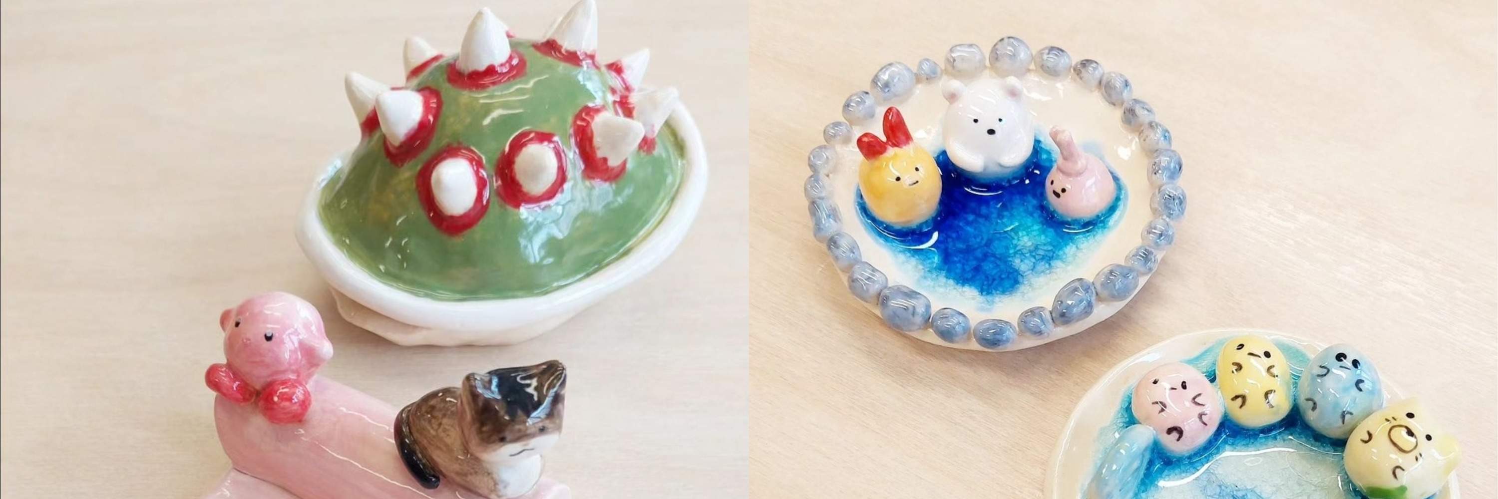 CC ART STUDIO - 親子陶瓷班｜親子拉坯或手捏體驗｜親子陶瓷彩繪工作坊｜太子