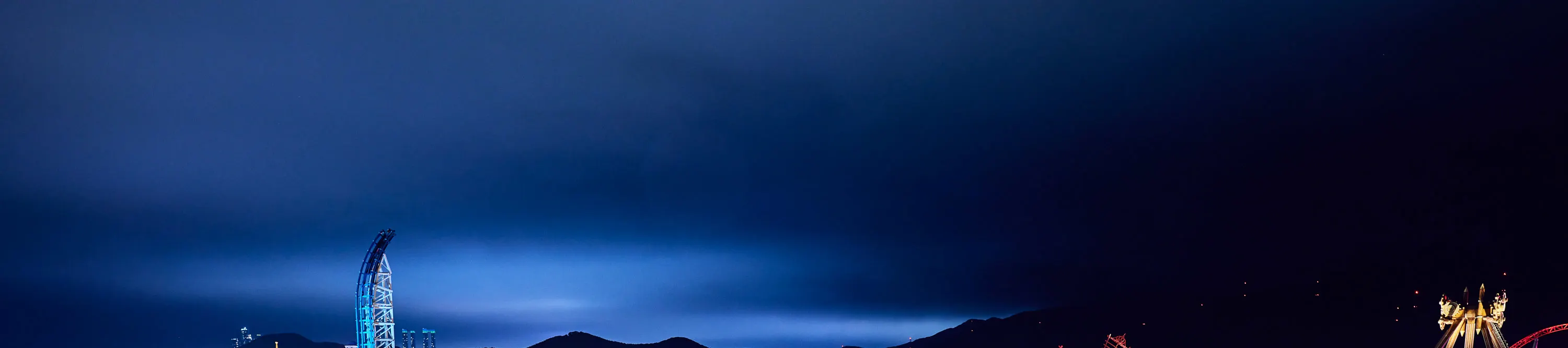 公园夜景