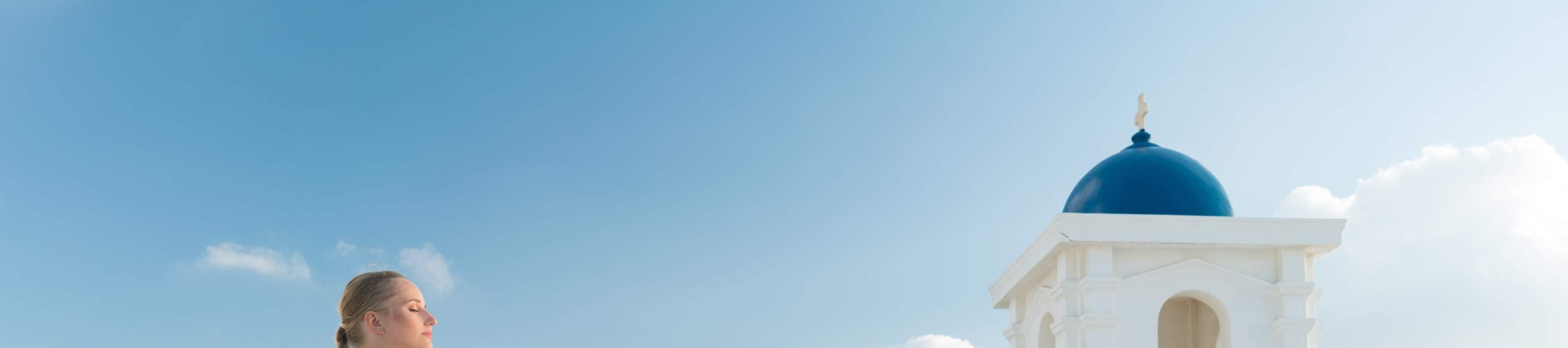 写真撮影体験（サントリーニ）