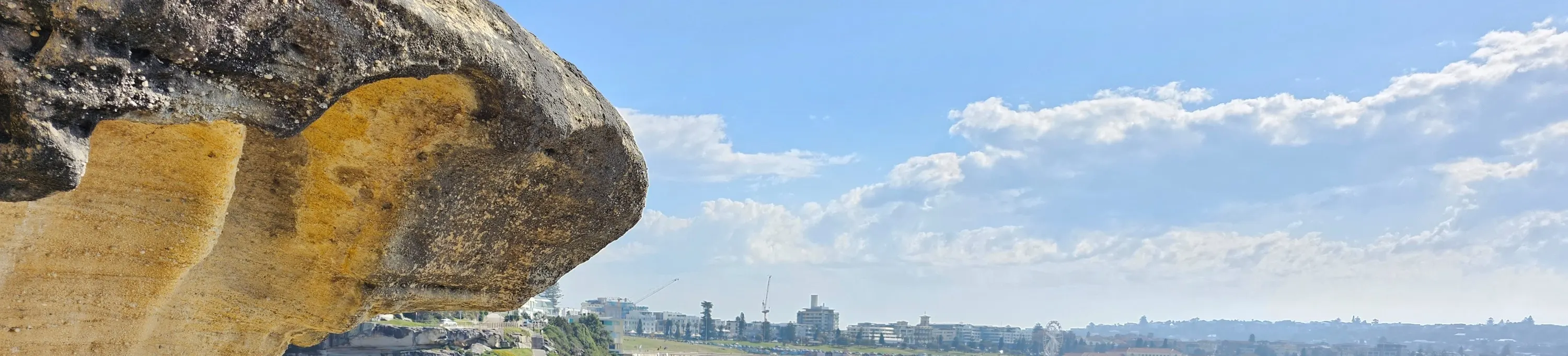 壮观的海滨步道