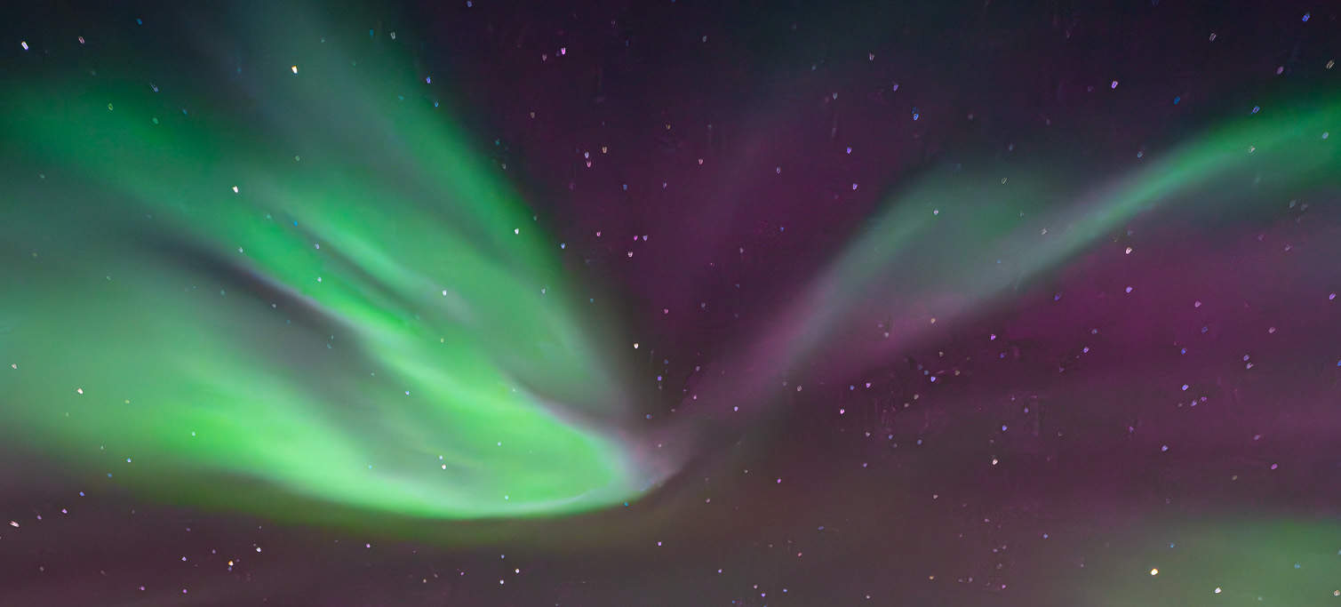 写真撮影付きオーロラ鑑賞ツアー