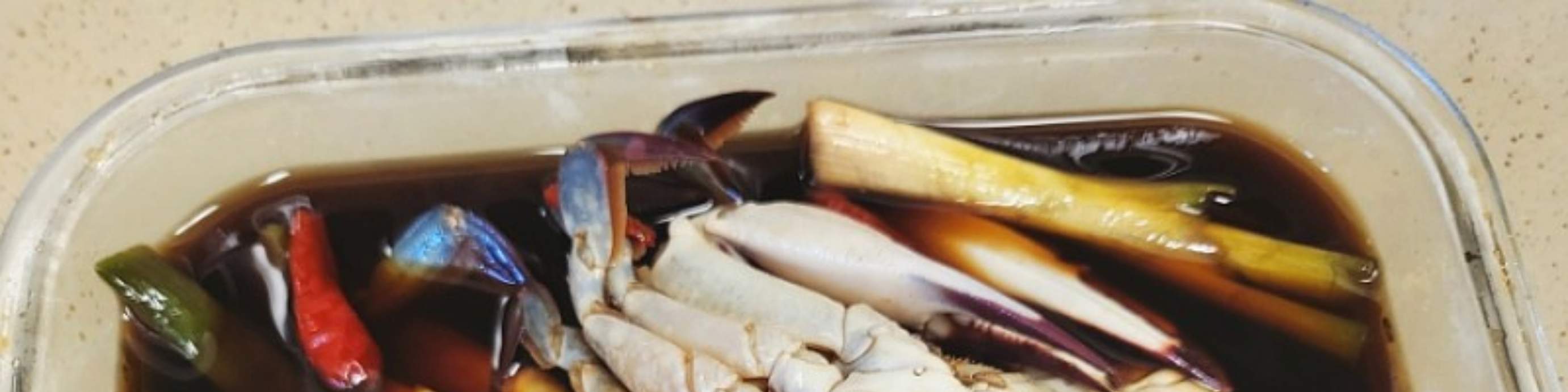 Marinated crab with soy sauce