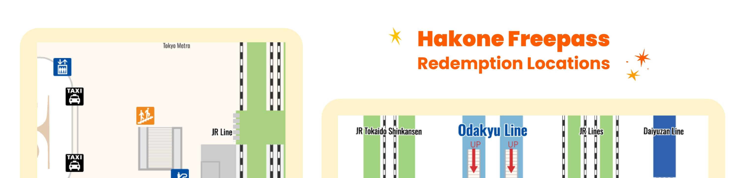 Hakone redemption location