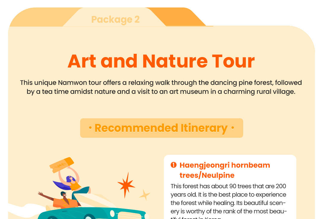 Tour privato in taxi di Namwon