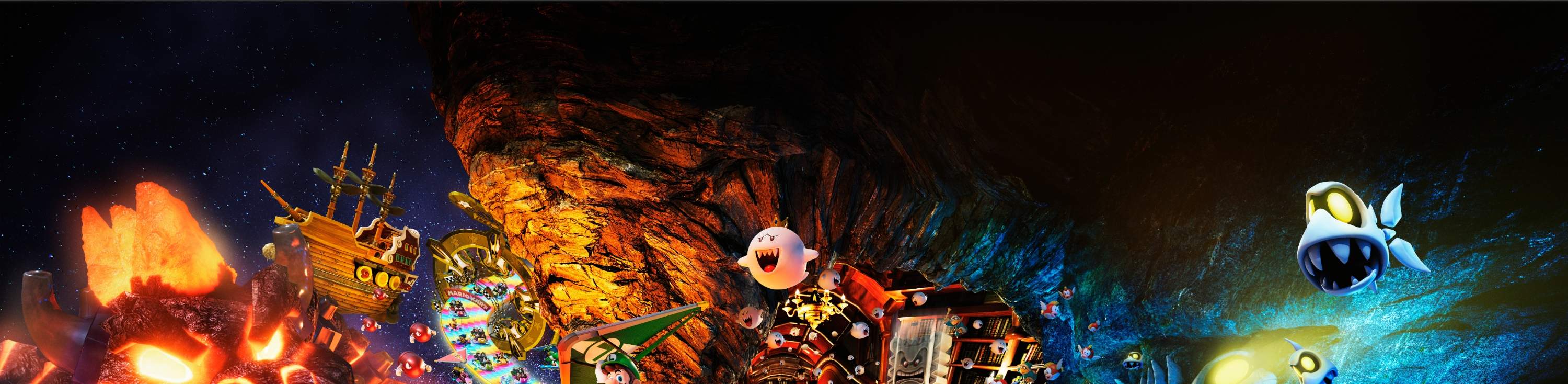 เครื่องเล่น Mario Kart: Koopa's Challenge ที่สวนสนุกยูนิเวอร์แซล สตูดิโอ เจแปน