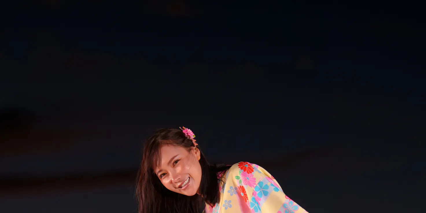 冲绳恩纳浴衣花火摄影