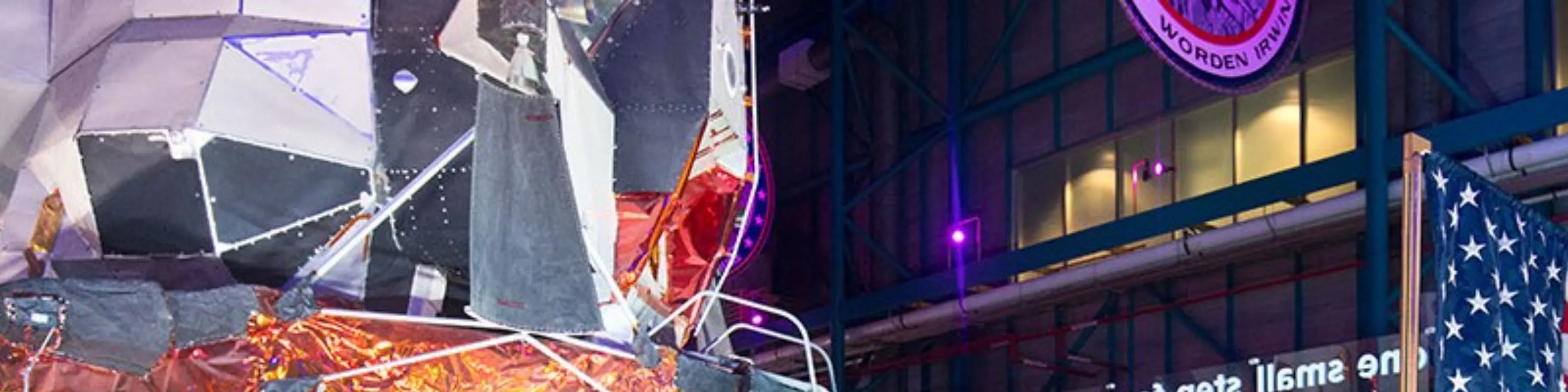 See astronauts make their mark on the moon in an exhibit!