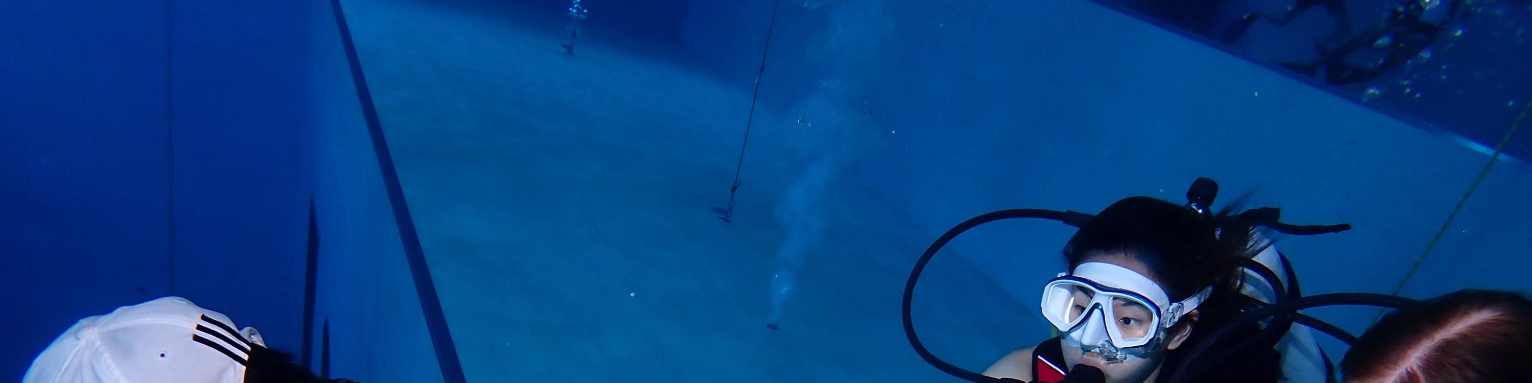 台中｜潛立方旅館｜室內潛水體驗