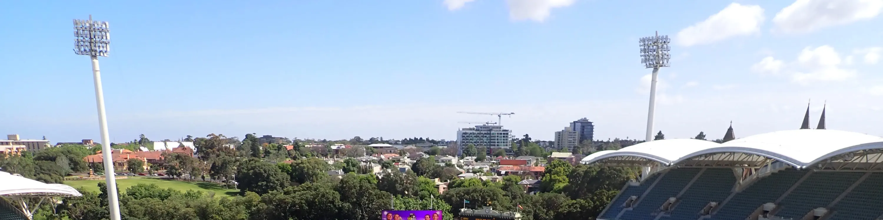 Adelaide stadium climb