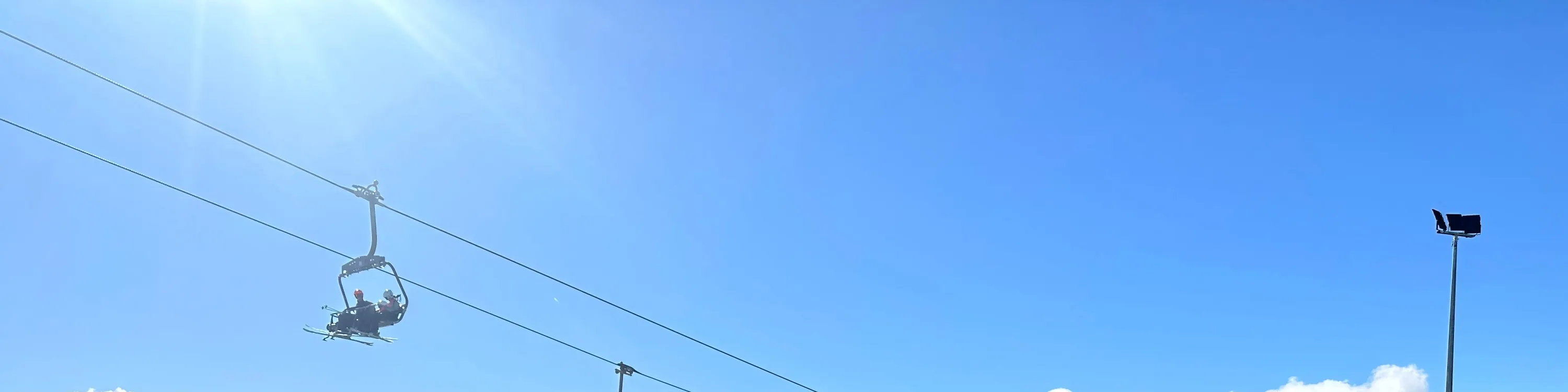 2024 年第一次滑雪课程。