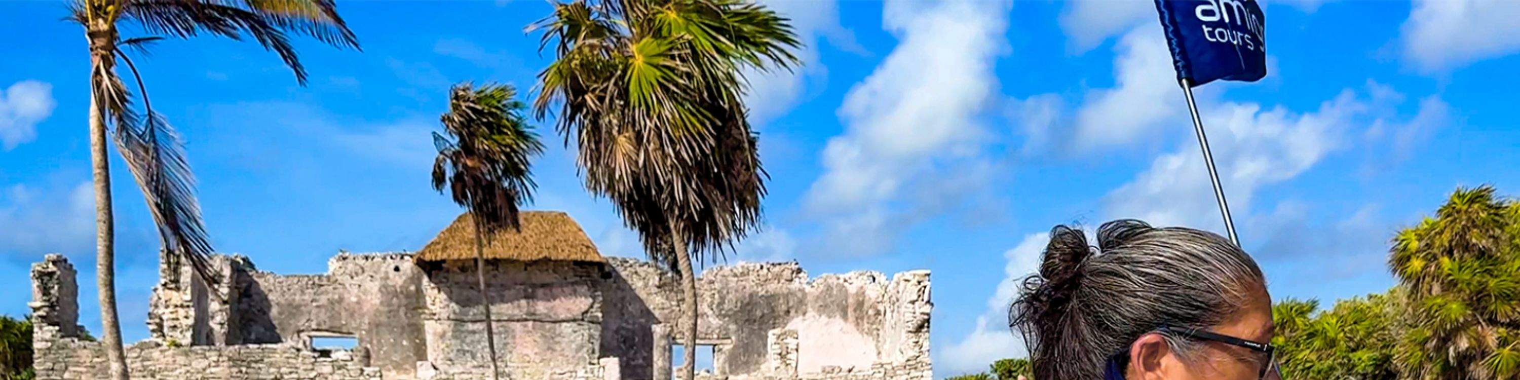 Тур к руинам майя Тулум и Коба с плаванием в сеноте и снорклингом в Мексике