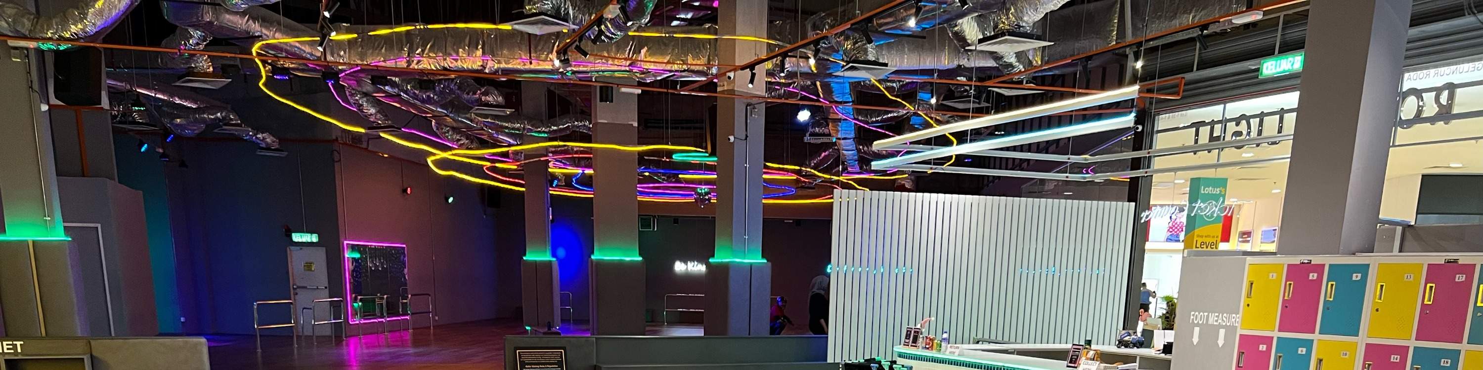 Roller Light Admission in Wangsa Walk Mall at Kuala Lumpur Klook Malaysia