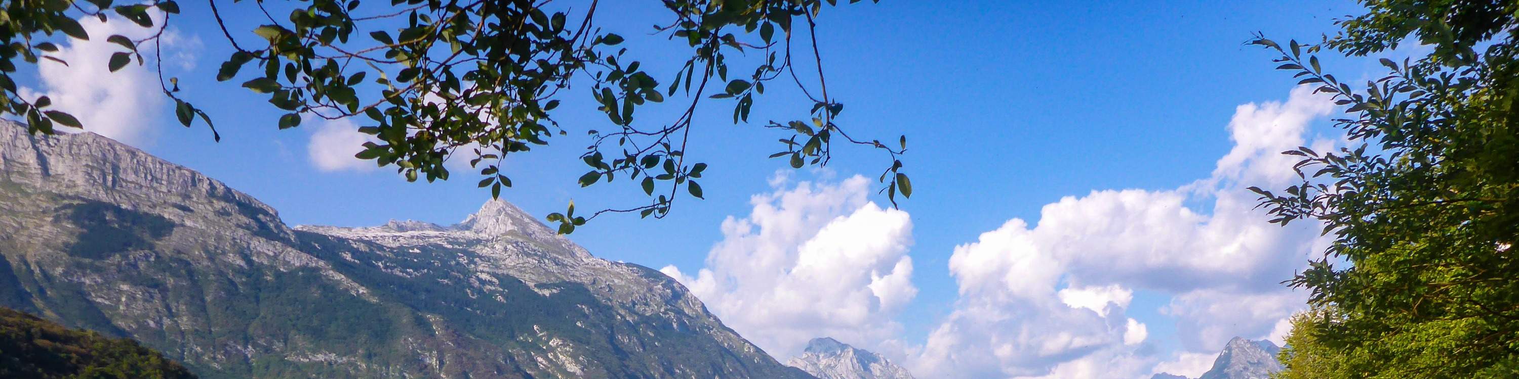 Sit-on-top kayaking on Soca river