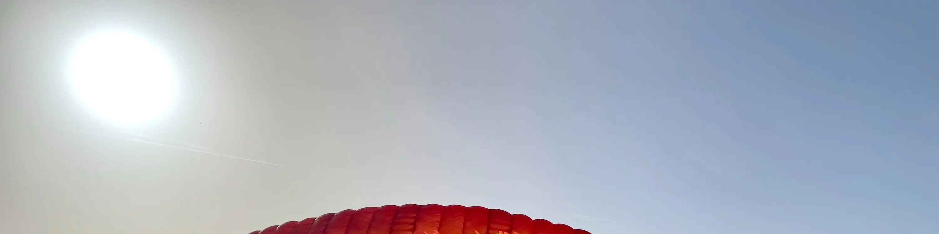与滑翔机一起起飞