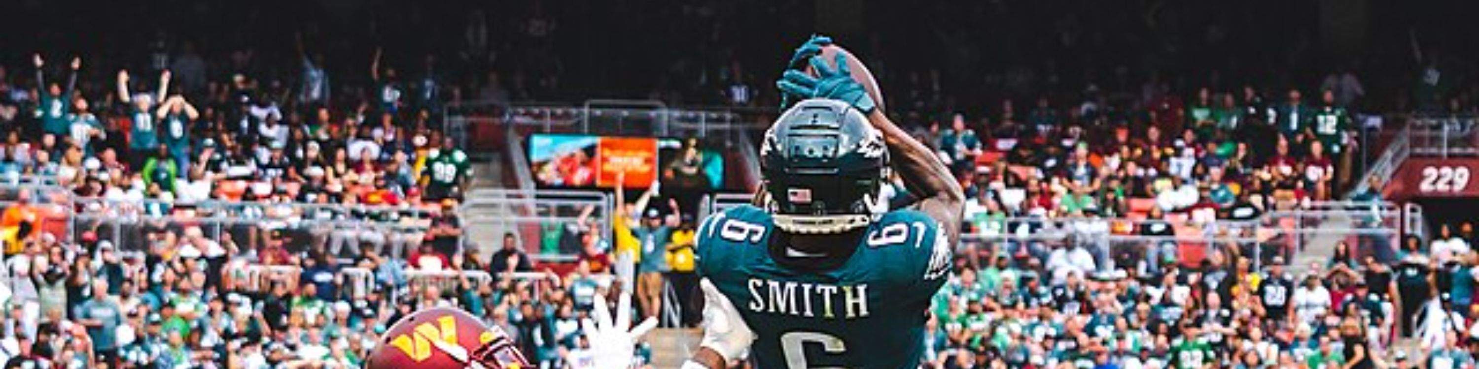 Saksikan pertandingan mendebarkan saat Eagles menghadapi para pesaing elit sepak bola