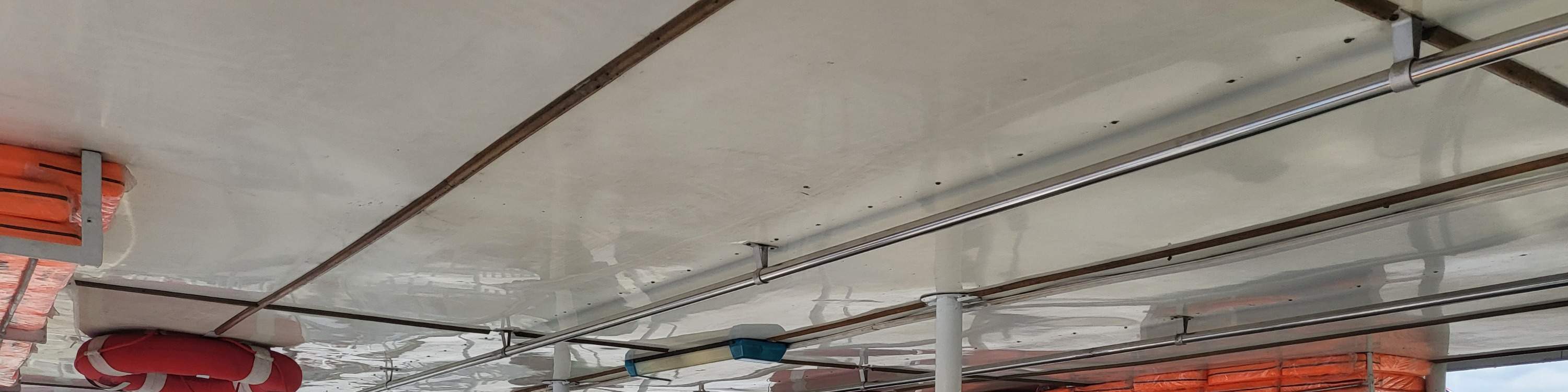 crossing the Chao Phraya River