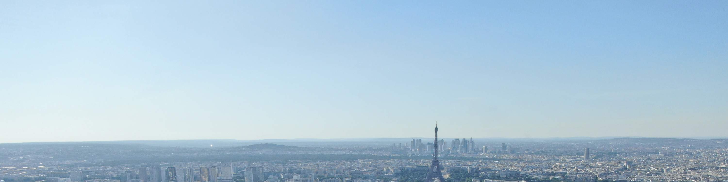 Drohnenansicht vom Tour Montparnasse