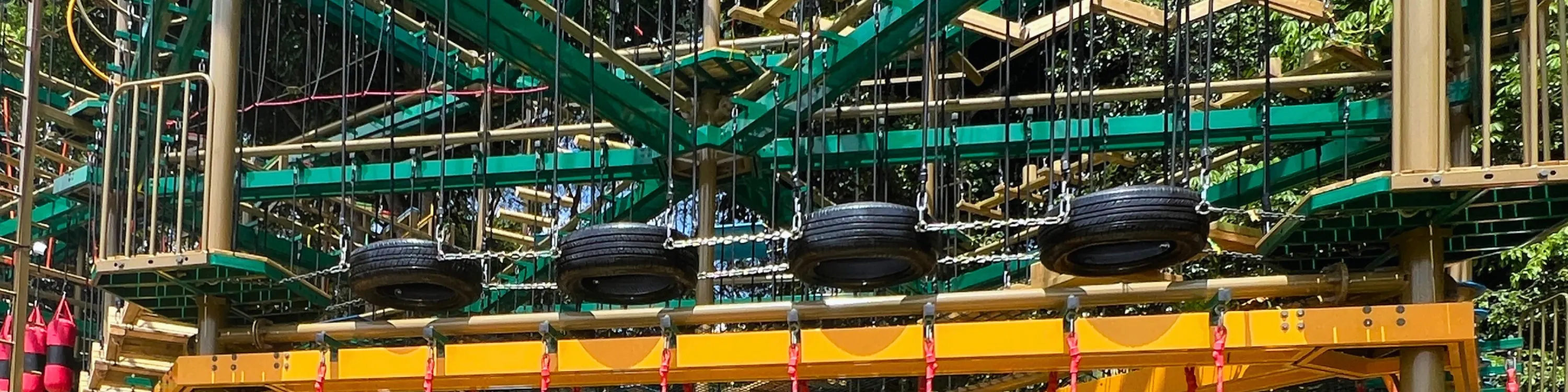 Houbii Spot Rope Course At Zoo