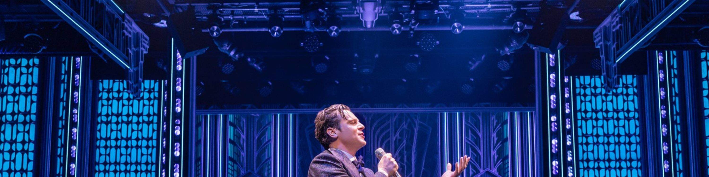 Jonathan Groff shines as Bobby Darin, capturing the swagger and soul of a true icon