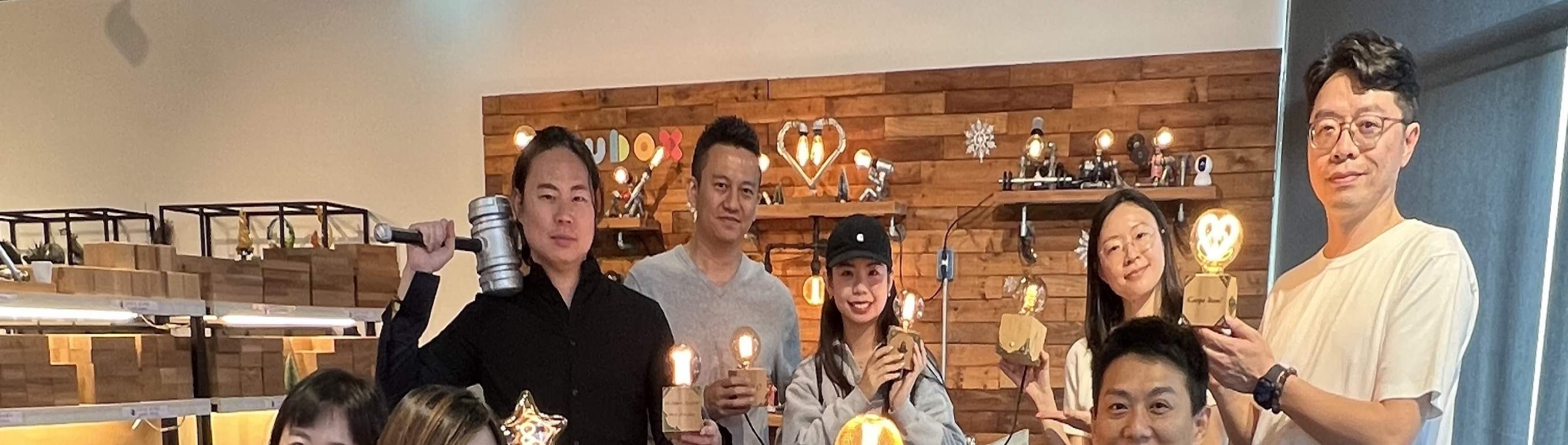 Taipei: Pengalaman Kursus DIY Lampu Buatan Tangan Gaya Perindustrian Retro HUBOX