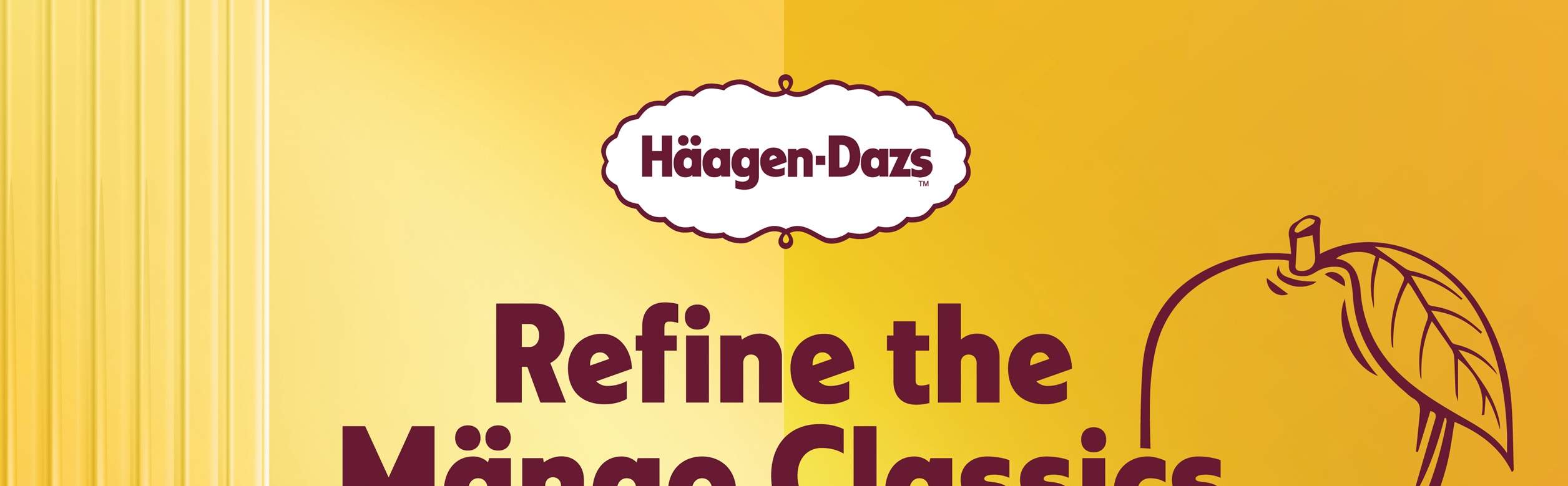 甜品是香港人最爱的 Comfort Food，当中芒果甜品更是 No.1 ！为了再造经典，Häagen-Dazs™ 以自家品牌的名品雪糕，匠心配搭严选自瑞士及日本等各国优质食材，打造3款全新升级版芒果甜品及特饮！