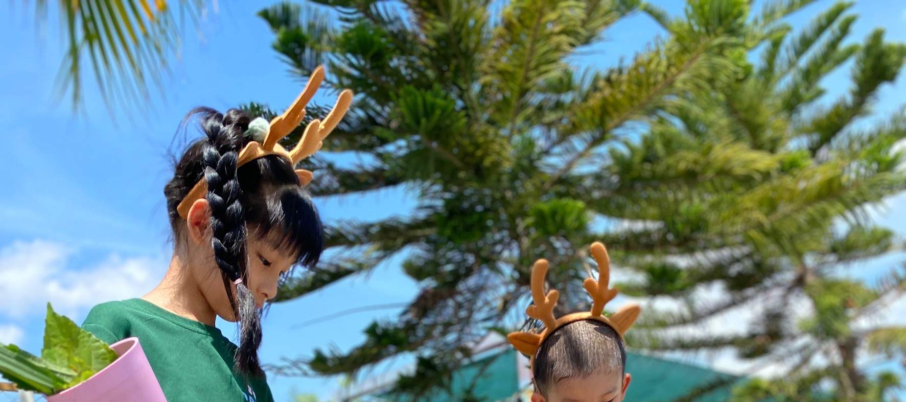 Trải nghiệm Người nuôi dưỡng nhỏ tuổi - Người nuôi dưỡng đến phục vụ món ăn