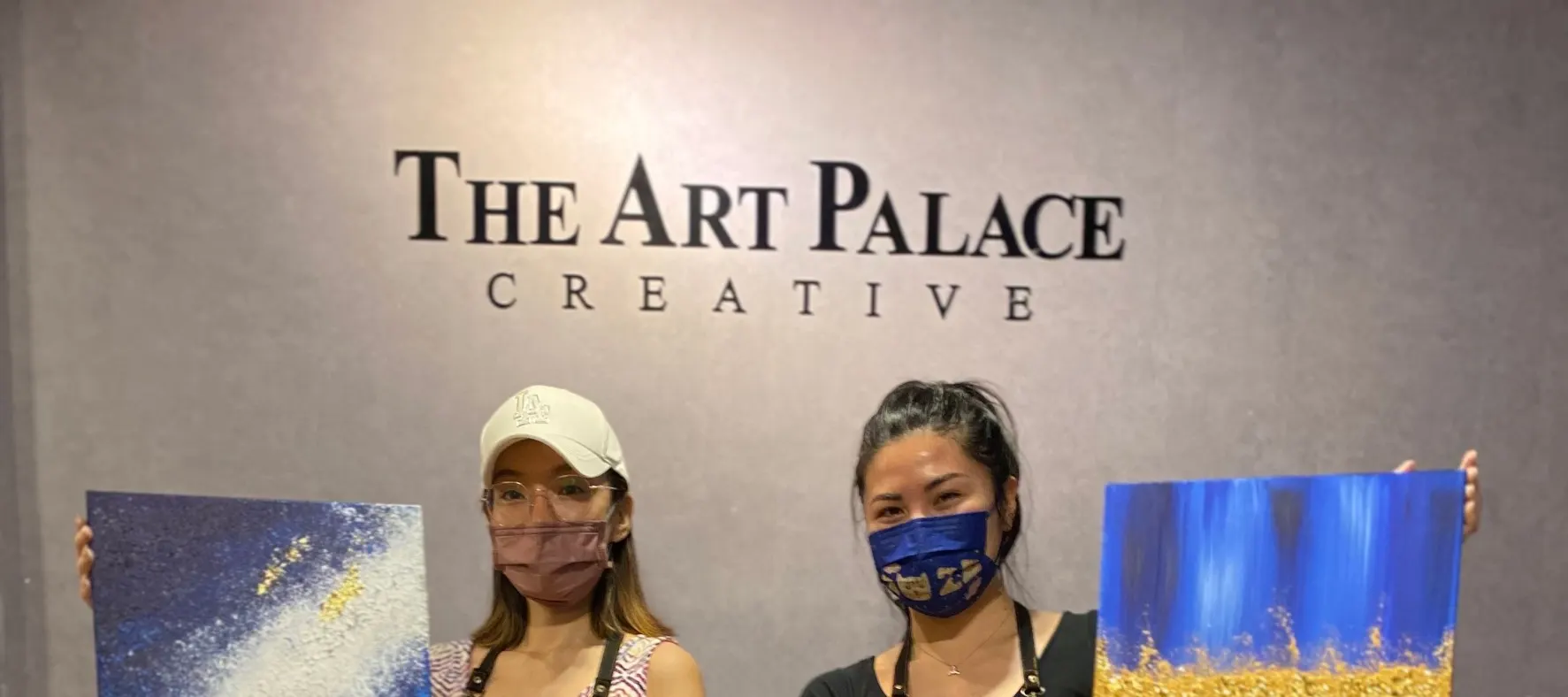 宜兰｜The Art Palace 艺术殿堂｜金箔抽象绘画课程