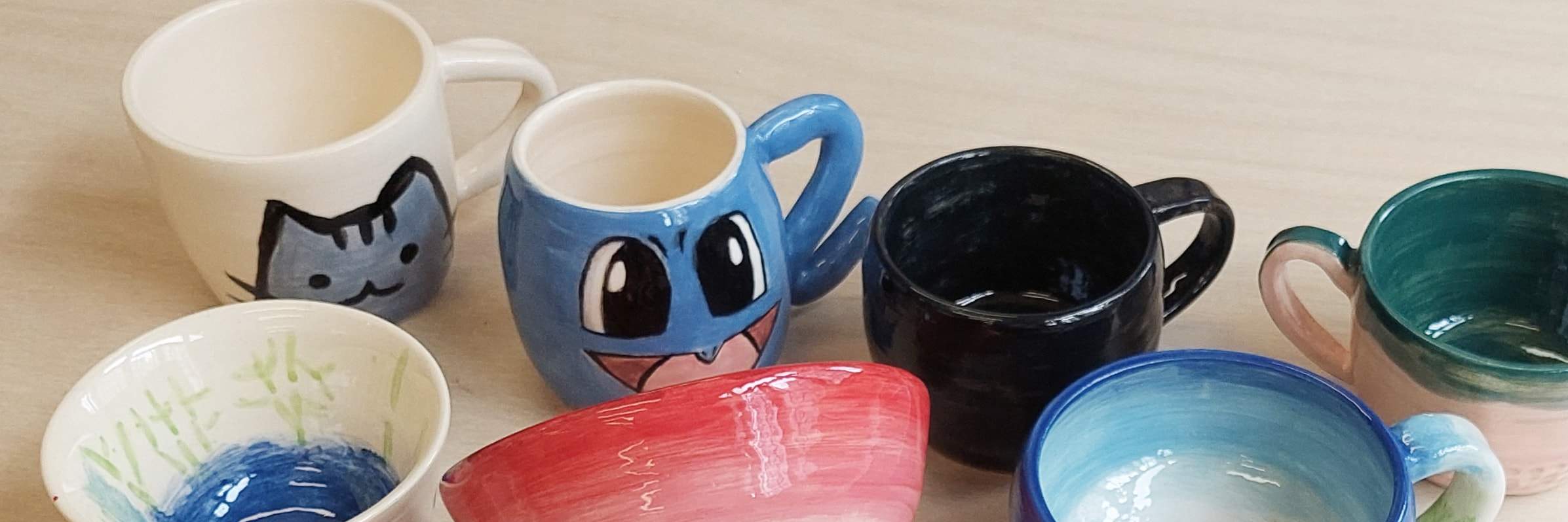 CC ART STUDIO - Parent-child ceramics class｜Parent-child drawing or kneading experience｜Parent-child ceramic painting workshop｜Prince