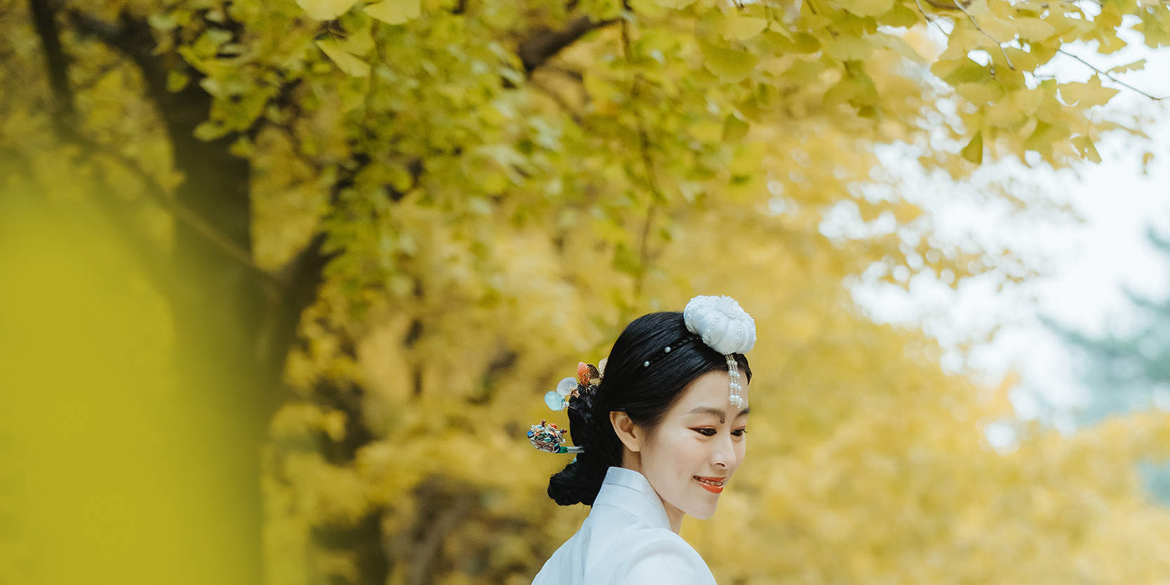 Photographie en Hanbok au Jeju Mokgwana