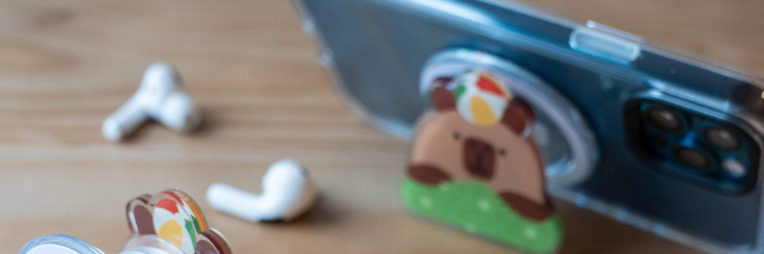 カピバラ スマホ 磁気スタンド