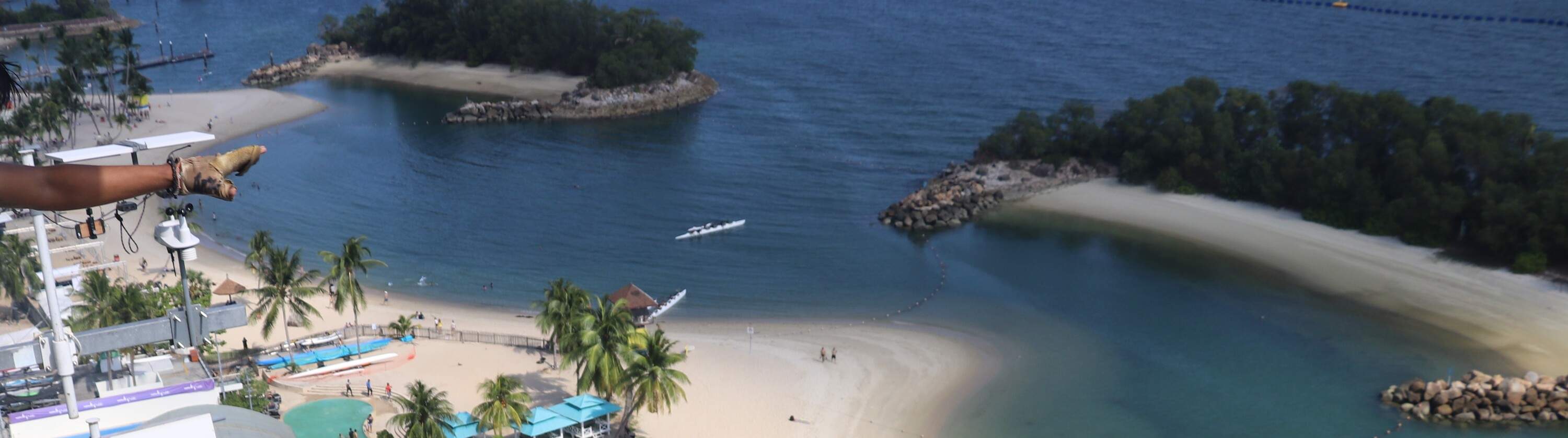 Bungy Jump & The New Tandem Bungy di Skypark Sentosa