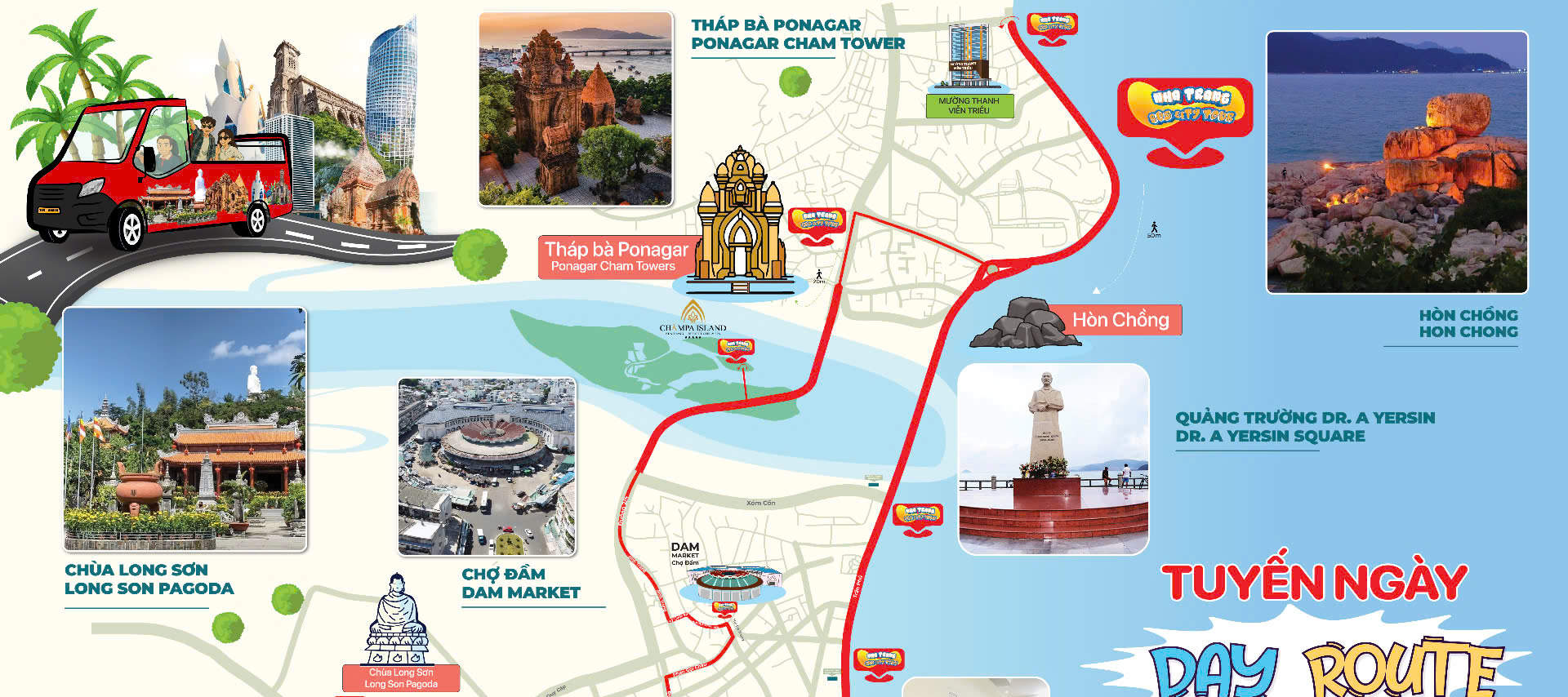 Folleto del autobús