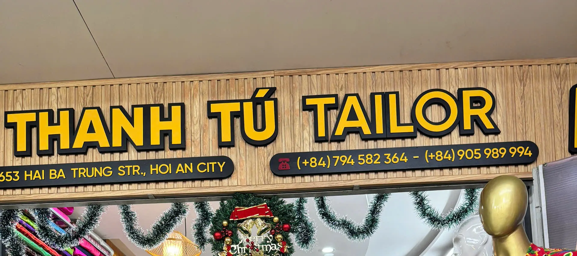 会安 Thanh tu Tailor 裁缝体验