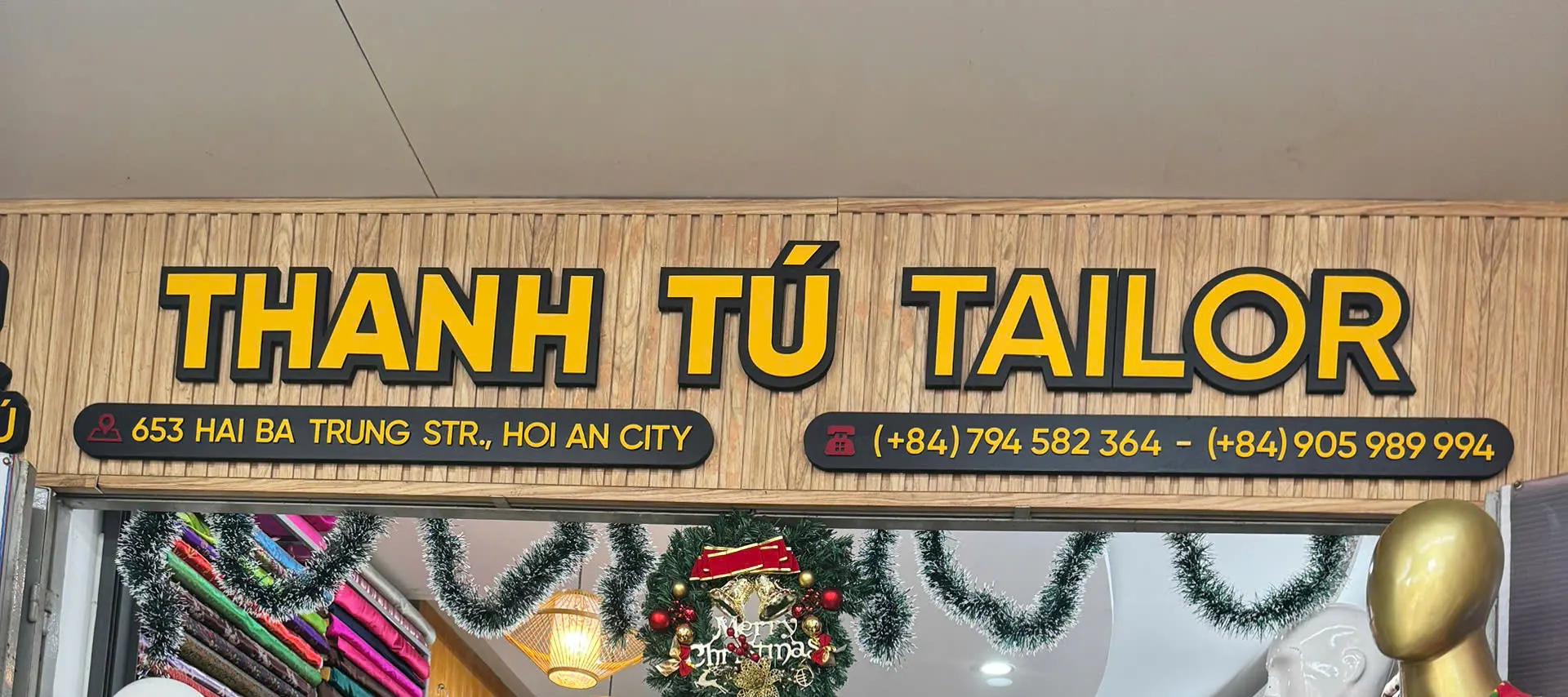 会安 Thanh tu Tailor 裁缝体验